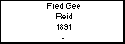 Fred Gee Reid