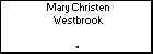 Mary Christen Westbrook