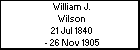 William J. Wilson