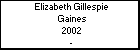 Elizabeth Gillespie Gaines