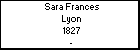 Sara Frances Lyon