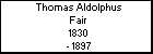 Thomas Aldolphus Fair