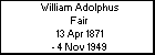 William Adolphus Fair