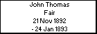 John Thomas Fair