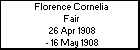 Florence Cornelia Fair