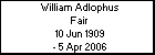 William Adlophus Fair