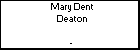 Mary Dent Deaton