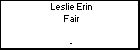 Leslie Erin Fair