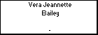 Vera Jeannette Bailey