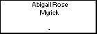 Abigail Rose Myrick