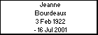 Jeanne Bourdeaux