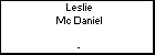 Leslie Mc Daniel