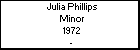 Julia Phillips Minor