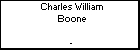 Charles William Boone