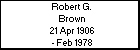 Robert G. Brown