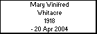 Mary Winifred Whitacre