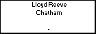 Lloyd Reeve Chatham