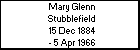 Mary Glenn Stubblefield