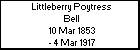 Littleberry Poytress Bell