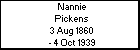 Nannie Pickens