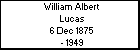 William Albert Lucas