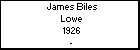 James Biles Lowe