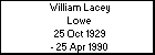 William Lacey Lowe