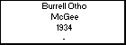 Burrell Otho McGee