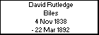 David Rutledge Biles