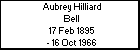 Aubrey Hilliard Bell