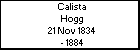 Calista Hogg