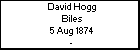 David Hogg Biles