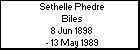 Sethelle Phedre Biles