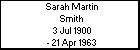 Sarah Martin Smith
