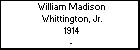 William Madison Whittington, Jr.