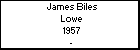 James Biles Lowe