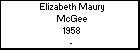 Elizabeth Maury McGee