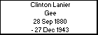 Clinton Lanier Gee