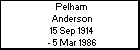 Pelham Anderson