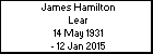 James Hamilton Lear