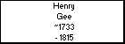 Henry Gee