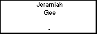 Jeramiah Gee