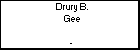 Drury B. Gee