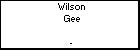 Wilson Gee