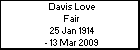 Davis Love Fair