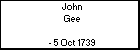 John Gee