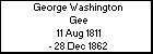 George Washington Gee