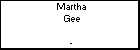 Martha Gee