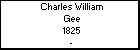 Charles William Gee