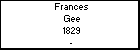 Frances Gee